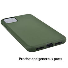 Load image into Gallery viewer, MANLENO iPhone 11 Case, Slim Fit Full Matte Skin Case 1.5mm Thick Soft Flexible TPU Cover Case for iPhone 11 6.1 inch (Hunter Green)