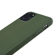Load image into Gallery viewer, MANLENO iPhone 11 Pro Max Case, Slim Fit Full Matte Skin Case 1.5mm Thick Soft Flexible TPU Cover Case for iPhone 11 Pro Max 6.5 inch (Hunter Green)