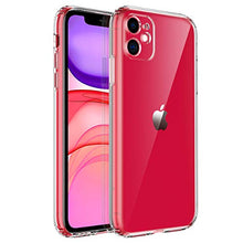 Load image into Gallery viewer, MANLENO iPhone 11 Case Clear Protective Bumper Drop Proof Heavy Duty Flexible Phone Case Cover for Apple iPhone 11 (Crystal Clear)